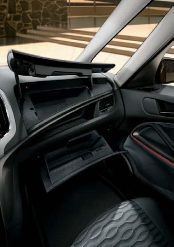 more ROOM. LESS MESS. Opel knows how good it feels to take a trip in a tidy car.