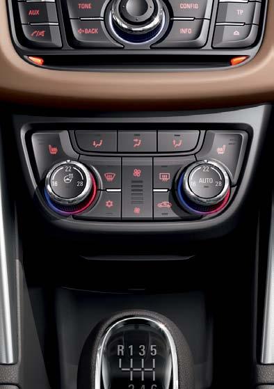 2. 1. Electronic Climate Control (ECC). The Zafira Tourer s ECC is sensitive to some 200 parameters, which takes Opel air conditioning to a whole new level.