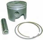 Mallory Marine Outboard Pistons All Piston Kits include: rings, wrist pin and circlips Our