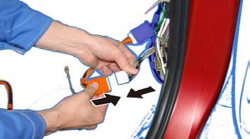 Secure the Male 1P RES Diagnostic Connector to the Vehicle Harness with 1 Wire Tie.