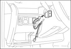 D2) 4. Connect the 4P connector to the fog light switch. (Fig. D2) Tie Strap 5.