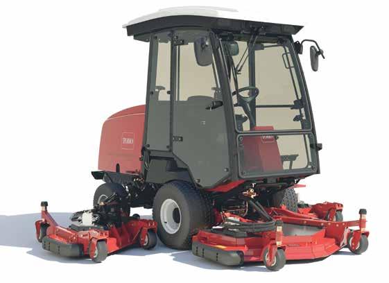 COMFORT, RELIABLE AND IMPROVED Toro s Groundsmaster rotary mower range has been designed to offer