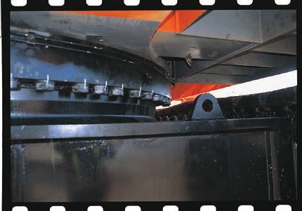 Integral cast steel Strategically Positioned Oil Cooler