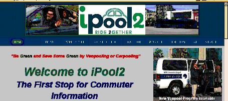 ipool2 Replaced the Outdated Commuter Register Website $40,000 Conversion Cost $10,000/yr Maintenance Cost Branded with CDTA s iride Theme Powered by GreenRide-- Software Developed