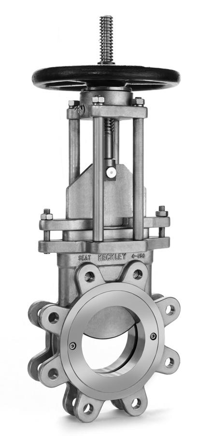 Style KGV Carbon Steel (ASTM A 216, Grade WCB) 150 PSI Stainless Steel (ASTM A 351, Grade CF8) 150 PSI Stainless Steel (ASTM A 351, Grade CF8M) 150 PSI Knife Gate Valve APPLICATIONS Pulp and paper,