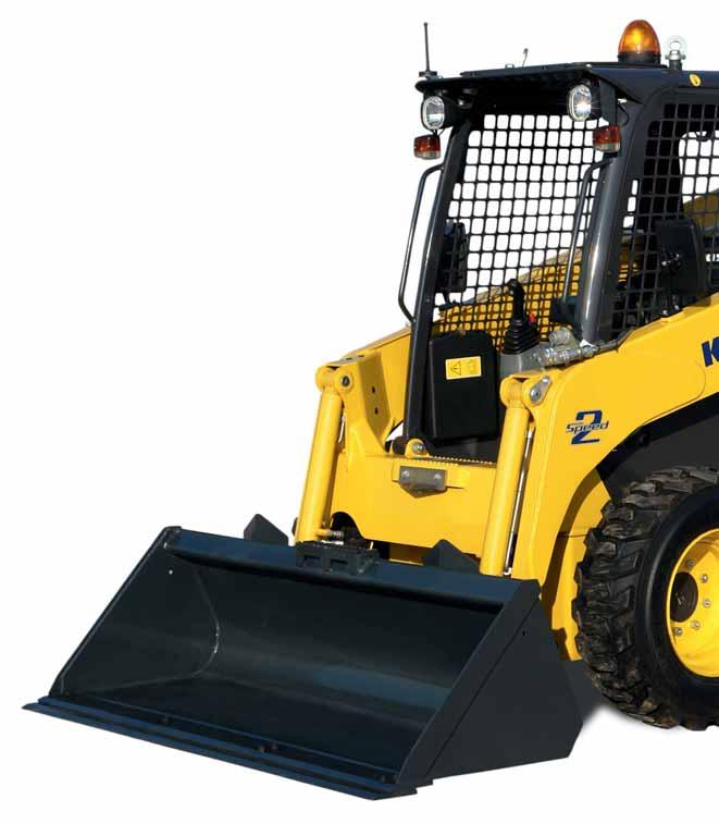 Walk-Around Highly versatile and compact, the SK818-5 skid steer loader is the result of the competence and technology that Komatsu has acquired over the past 80 years.