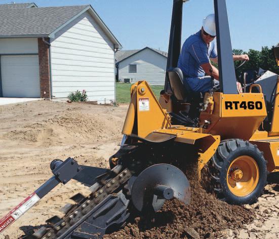 Whether you re getting ready to pave the information superhighway or installing the underground utilities that fuel America, there s an Astec trencher designed to meet and exceed