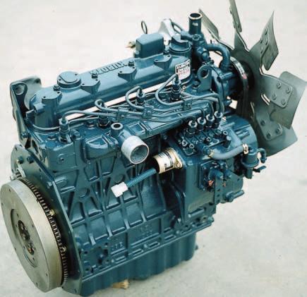 This 4-cylinder diesel is designed with a large torque rise for excellent lugging ability at any engine speed great for any drop plowing or trenching you ll do. RT460 ENGINE Model.