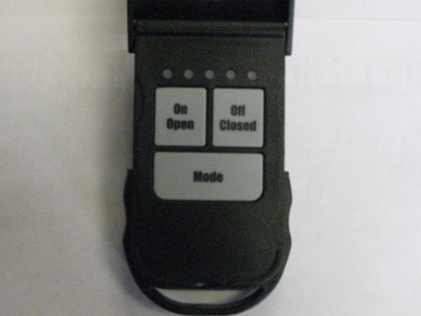 5 P a g e Setting Functions on Remote: Setting function allows functions to be blocked if not required /not going to be used. 1. Open transmitter. Observe flashing light. 2.