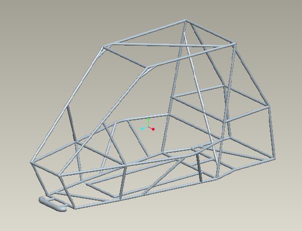 DESIGN METHODOLOGY We have designed the roll cage keeping in view the safety and aesthetics. These are the two factors which matters us the most, therefore they are given utmost consideration.
