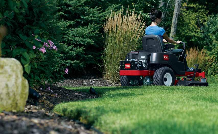 You take pride in your home and it shows. No matter what size your lawn is or how you like to maintain it, Toro has a reliable mower to match all backed by dedicated dealers who treat you right.