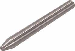 Cutting Head Technology Abrasive Nozzles FL, JE & OM Focusing Tubes Abrasive Nozzles FL.281 OD/FL 7.14 mm OD ROC TEC 100 Material.020"ID, 3" long/0.51mm ID,76mm long 100100-20-3.020" ID, 4" long/0.