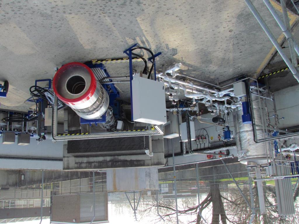 Pre-Cooler B9 Test Facility Silencer VIPER jet engine