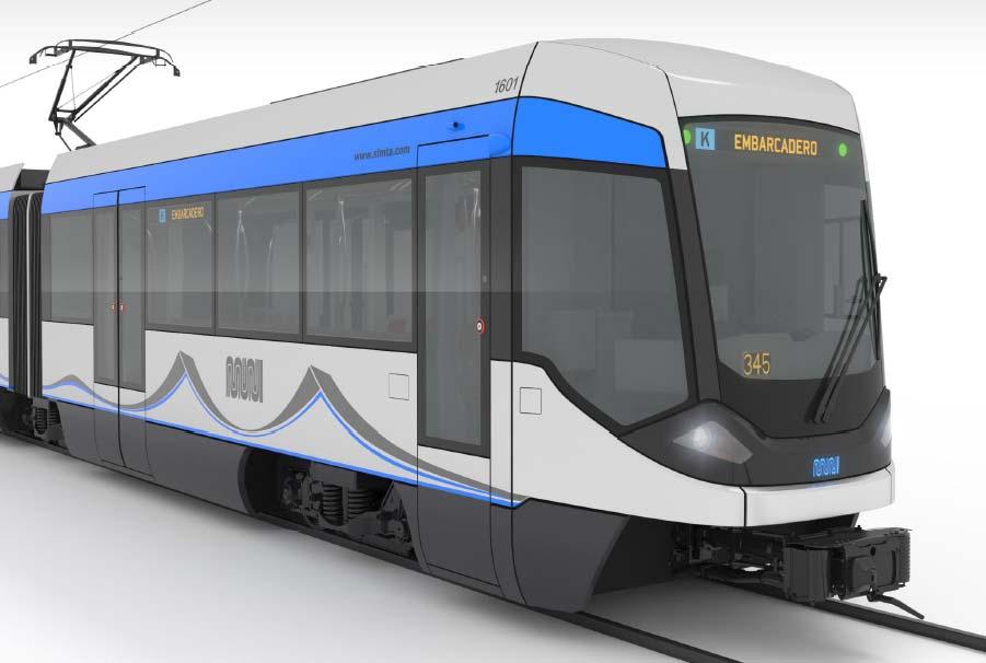 State of The Art Features in the New LRV To Improve Safety and Performance Lightweight car body features a crashworthy design meeting CPUC requirements Meets stringent weight requirements Designed to