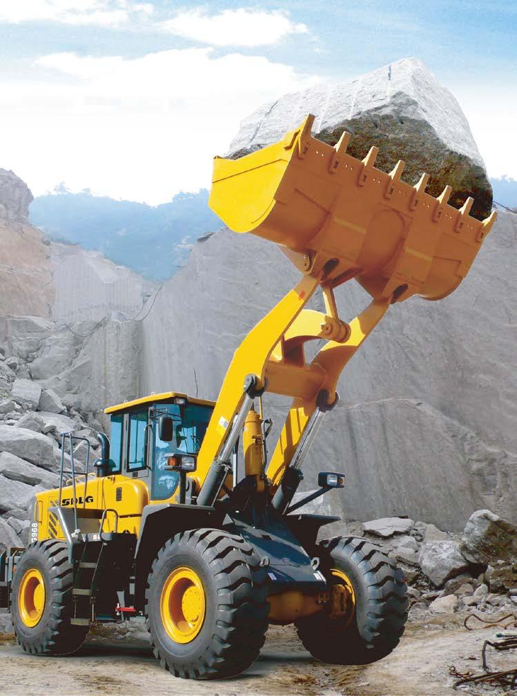 SDLG SDLG* is a leading brand in the Chinese construction machinery industry, especially for wheel loaders.