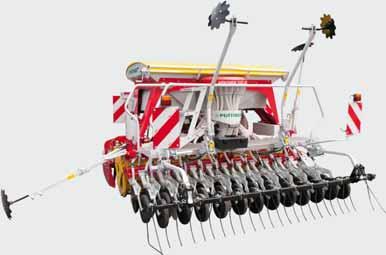 Easy setup and operation Easy to set up ready for operation Operated from left-hand side From filling the seed tank and calibration through to