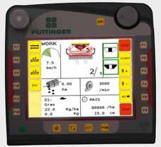 Electrical metering drive and PCS Take control of seed row switching and save seed material. POWER CONTROL and ISOBUS provide the full range of capabilities during drilling.