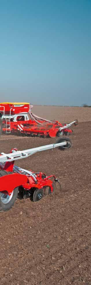 Top quality disc harrow for precision work The maintenance-free, rubber-mounted 20.