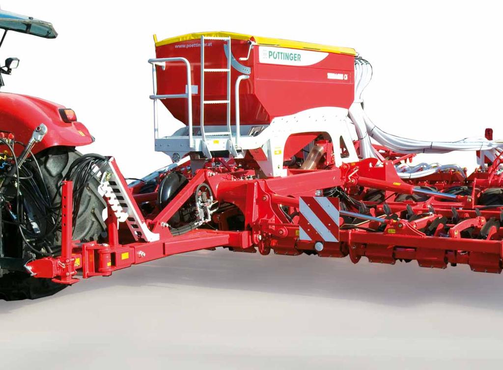 Turning angle of up to 90 Mounting and road transport The demand
