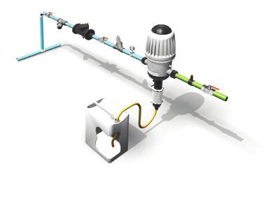 Simplicity by design Simple maintanance MixRite is the most simple injector to use. Less maintenance is required and no technician is needed for changing spare parts.