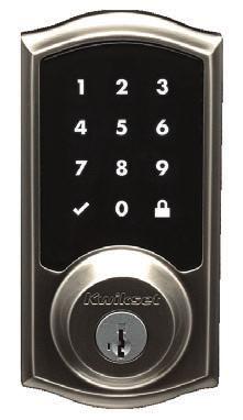 ELECTRONICS EXAMPLE ORDER FOR SMARTCODE TOUCH SCREEN DEADBOLT: 915 15 SMT 915 15 SMT Function SmartKey SINGLE CYLINDER SATIN