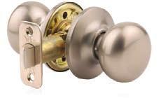 New Traditions KNOBS Product Sample for KNOB: 100H3 (Horizon Knob) 100 H 3 Function PASSAGE Design HORIZON POLISHED BRASS 80 - Dummy: For doors where only pull is
