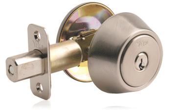New Traditions DEADBOLTS Product Sample for DEADBOLT: 820GM 820 GM Function SINGLE CYLINDER GUN METAL 820 - Single Cylinder: Latch