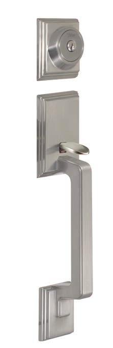 New Traditions HANDLESETS Example Order for HANDLESET: 623R26D 620SL3RH exterior and interior Function/Design Function/Design 3 Handing 623 R SINGLE CYLINDER RAINIER TRIM 26D POLISHED BRASS 620SL