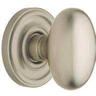 5020 COLONIAL KNOB with 2⅜ Backset for 2⅛ Door Prep 5020.xxx.