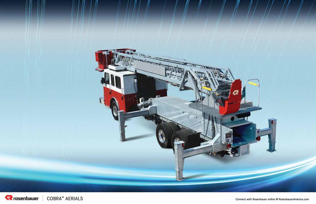 BUILT TO LAST As aerials are a major investment, Rosenbauer designs for dependability,