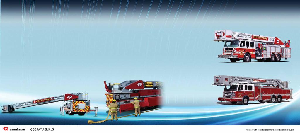 EXPECT THE BEST At Rosenbauer, technology and design as well as our forward thinking are setting the industry standard for keeping firefighters safe.