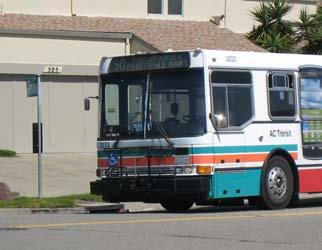 SOLUTIONS AC Transit Route 50 serves key retail and transit destinations such as Park Street, Alameda Towne Centre, Oakland International Airport, and the Fruitvale and Coliseum BART stations.