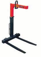 Pallet Forks with Manual Shifting and Tines with Lock Pin djustment The robust pallet fork with manual centre of gravity compensation is an economic alternative because of its versatile uses.