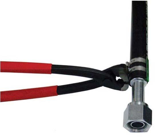 ASSEMBLY INSTRUCTIONS - Type "AN" 1. Cut or trim the hose to the desired length using the ATCO Kwikcut Hose Cutter. The cut should be made square to the hose length. 2.