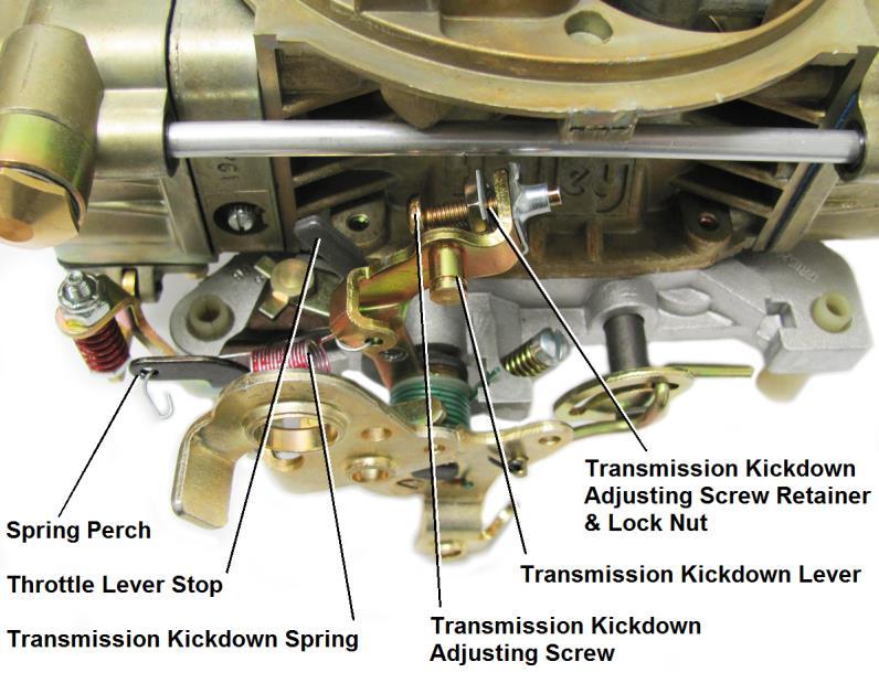 Unless you are replacing an existing Holley carburetor (which already has a lever extension arm), you may need to purchase and install a throttle lever extension (Holley P/N 20-7) on the carburetor.