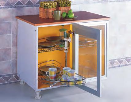 KITCHEN s ACCESSORIES s Tri-Action Pull-Out System