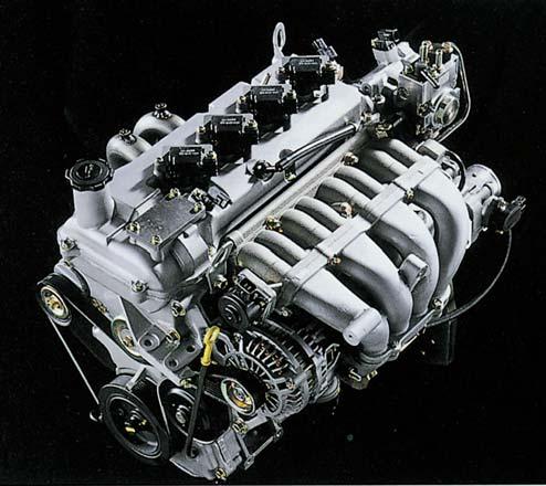Direct-Injection Gasoline Engine with Stratified Charge Mazda is currently pressing ahead with the development of the direct-injection gasoline engine, which makes possible a further level of diluted