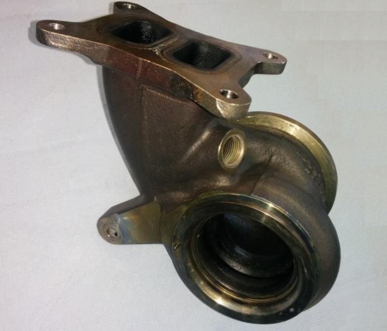 Compression housing of turbocharger - dismounted