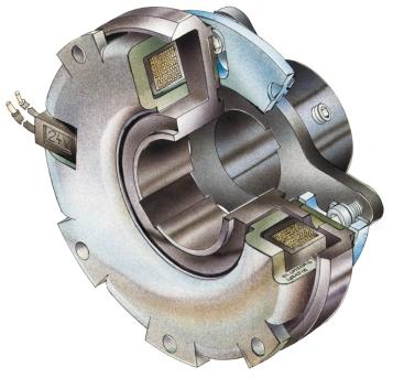 ROBATIC Electromagnetic Clutch Constant switching performance throughout the total service life High torque security due to an optimised magnetic field and the new design of the ROBATIC -clutch.