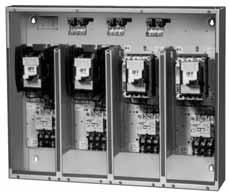 ...................................... Feeder Switch and Circuit Breaker Modules.................. Enclosures and Blank Doors.............................. Heater Selection.