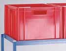 CT49 1280 x 450 x 1410 400 51 CT49 CT47 Capacity: 400kg UDL Accepts 4 standard 600 x 400 Euro containers per shelf (containers not included).