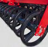 Double RollFlex packer Number of tines 17 21 25 45 Tine spacing (cm) in one row 112 112 112 108 Tine