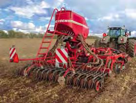 Intensive cultivation and precise sowing in one single pass.