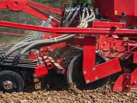 Thus, it is possible for the first time to pull a 6 m wide seed drill with rotary harrow with low horse power