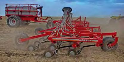 The seed coulter forms a furrow and removes lumps and organic material from the seed horizon. The seed is placed into this furrow and fixed in the wet soil by the press wheel.