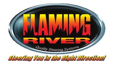 Flaming River also has a full range of steering column accessories including steering wheels, custom wheel adapters, floor mounts, and column drops.