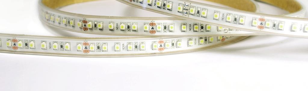 000h 5000x8x2 mm * Not recommended for spaces without air renewal. FLEXIBLE STRIPS IP67 COMBI WARM/COOL IP67 flexible LED strip. Fixation by adhesive tape. 5 meter roll. Split every 6 LEDs (5 cm).