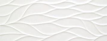 77 N/A N/A MADE IN SPAIN SALONI- FLUCTUSBL Fluctus Blanco XM7-500 (30x90cm) RECTIFIED *WALL* $8.45/Sq.Ft l $24.