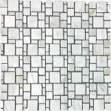 95/Sheet MOS - NSGREBRIC Moss Grey Shell Brick MOS - NSMULBRIC