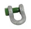 GREEN PIN HI-LOAD DEE TRAWL Material: High Tensile Steel Safety Factor: 6:1 Finish: Galvanised D Pin Dia. d Width a Length C SECTION 3 02314216 2.00 13 16 22 43 02314219 3.25 16 19 27 51 02314222 4.